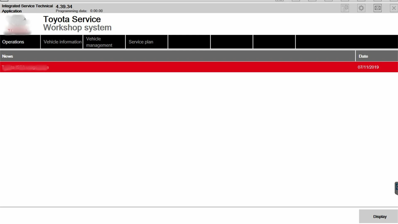 Diagnostic Software For Toyota Supra Toyota service workshop system 4.39.34