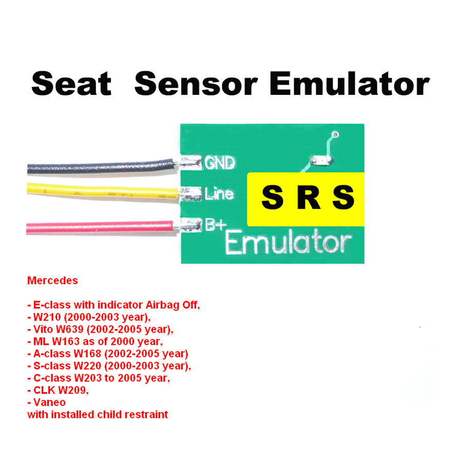 Seat Sensor Emulator For Mercedes SRS3