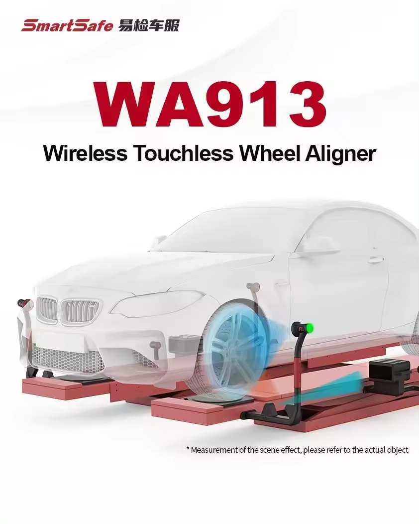 2024 3D Wheel Alignment Machine WA913 Fully Automatic Car Four Wheel Aligner Wireless Touchless Wheel Aligner Auto Equipment