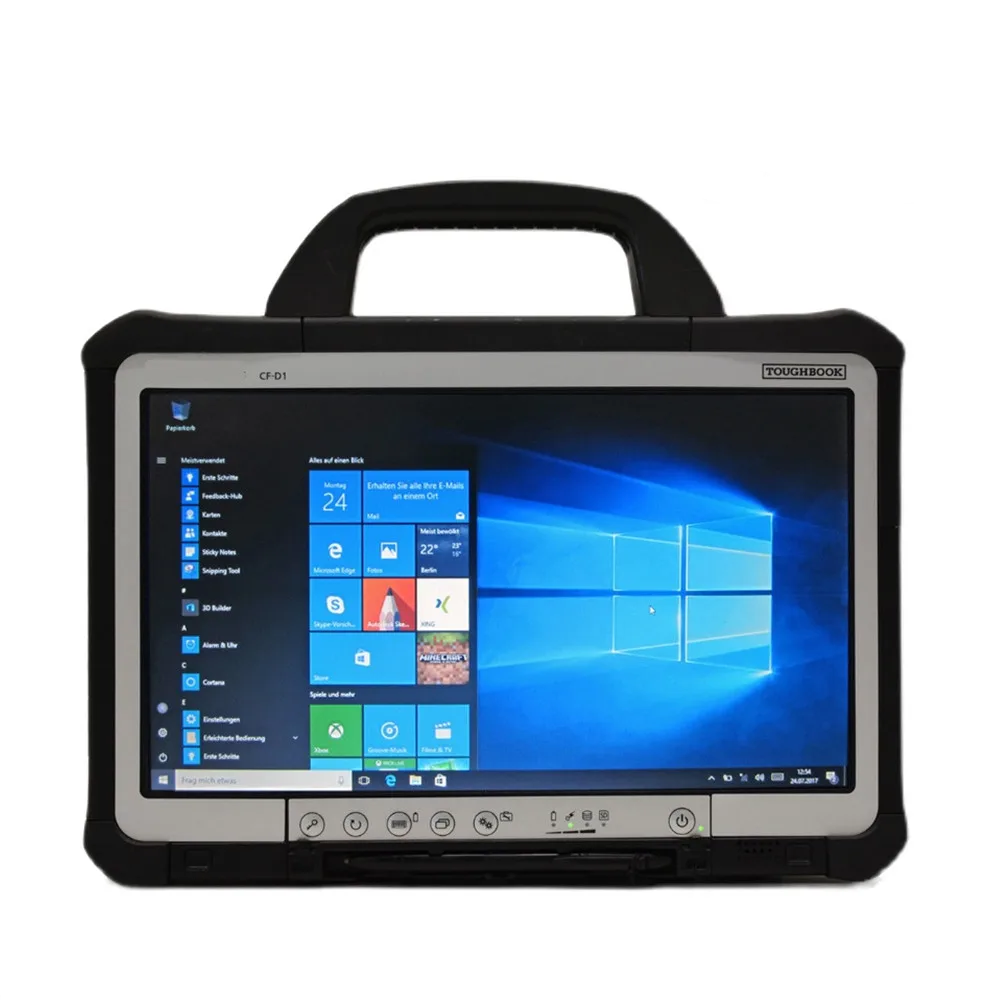 Panasonic CF-D1 I5 2520M CPU 8G RAM 13.3-inch touch screen I5 used laptop car diagnostic tools tablet with WiFi Bluetooth