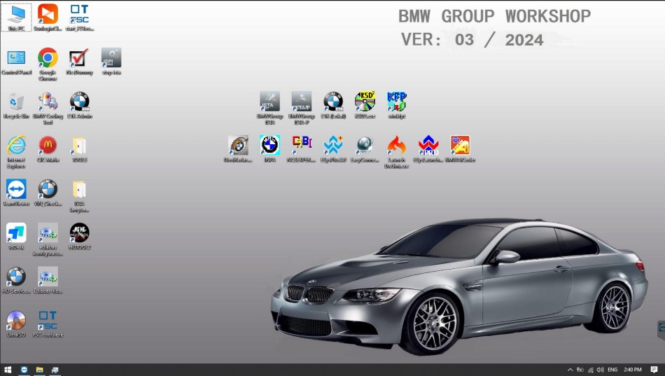 V2024.07 BMW ICOM Software 1TB SSD ISTA-D 4.46.14 ISTA-P 3.71.0.200 with Engineers Programming with Win10 System