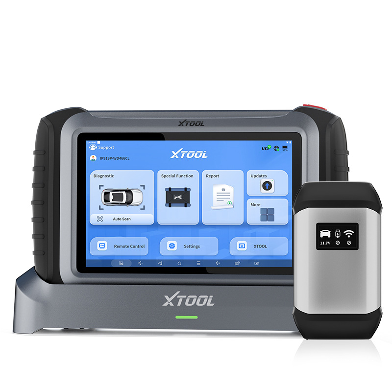 XTOOL Inplus IP919 Full System Car Diagnostic Tool Scanner ECU Coding Bi-Directional Control IMMO Key Programming DOIP CANFD FCA