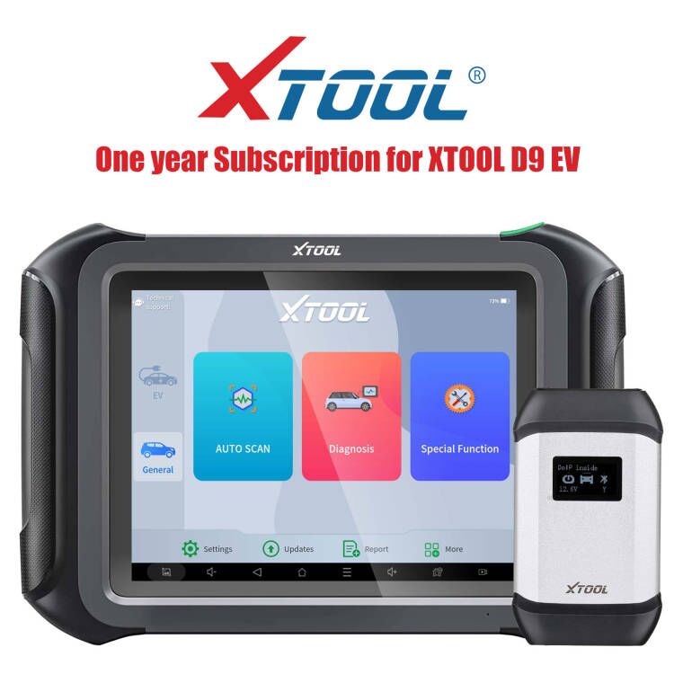 One Year Update Service for XTOOL D9 EV