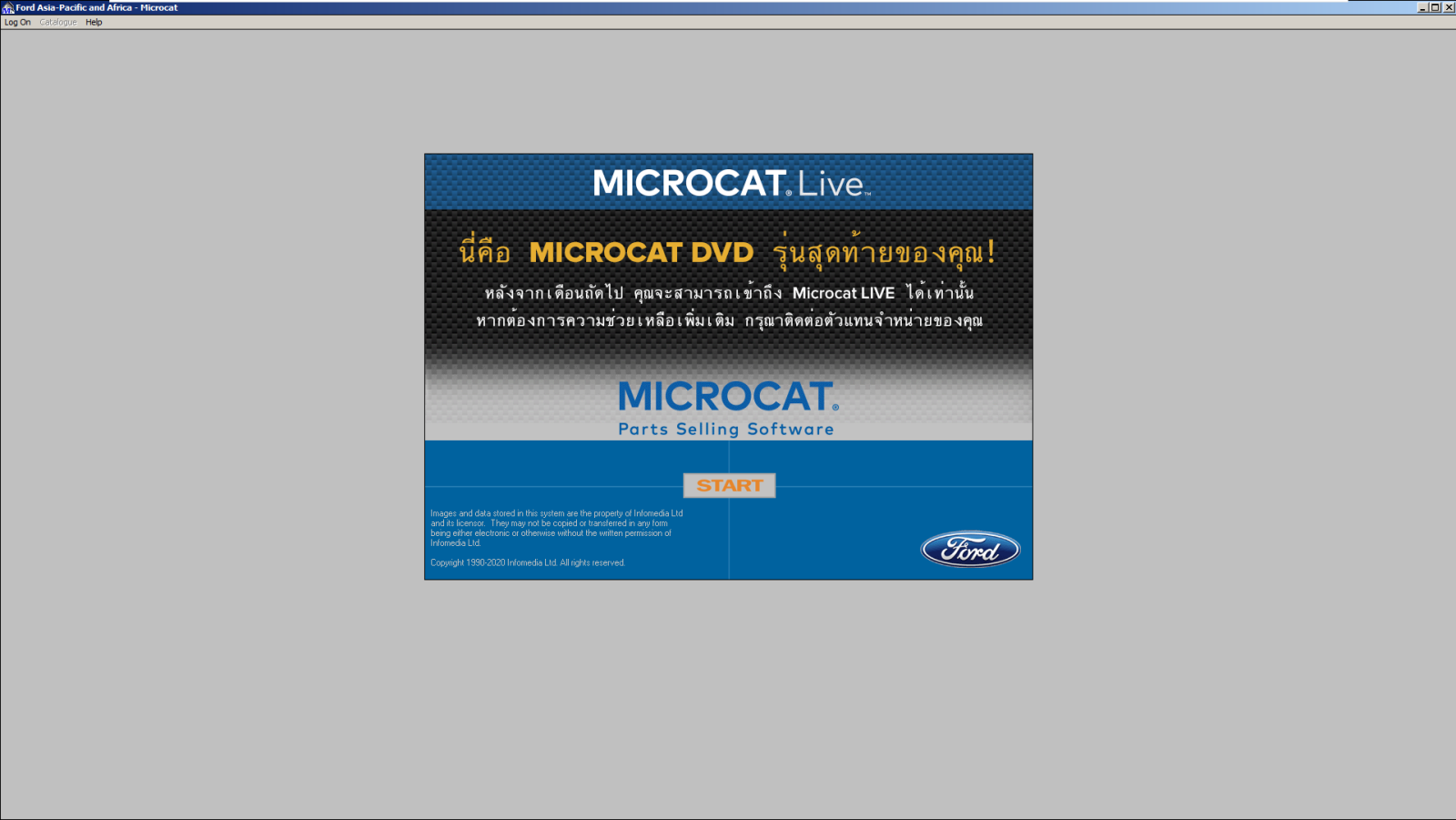 Microcat Ford Asia Pacific & Africa EPC Parts Catalog [11.2021]