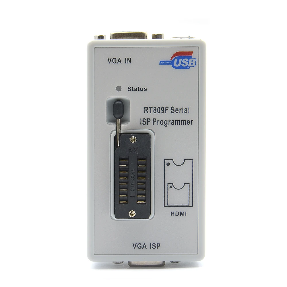 2023 Newest RT809F Serial ISP Programmer with Full adapters +EDID cable +ICSP bios Universal Programmer