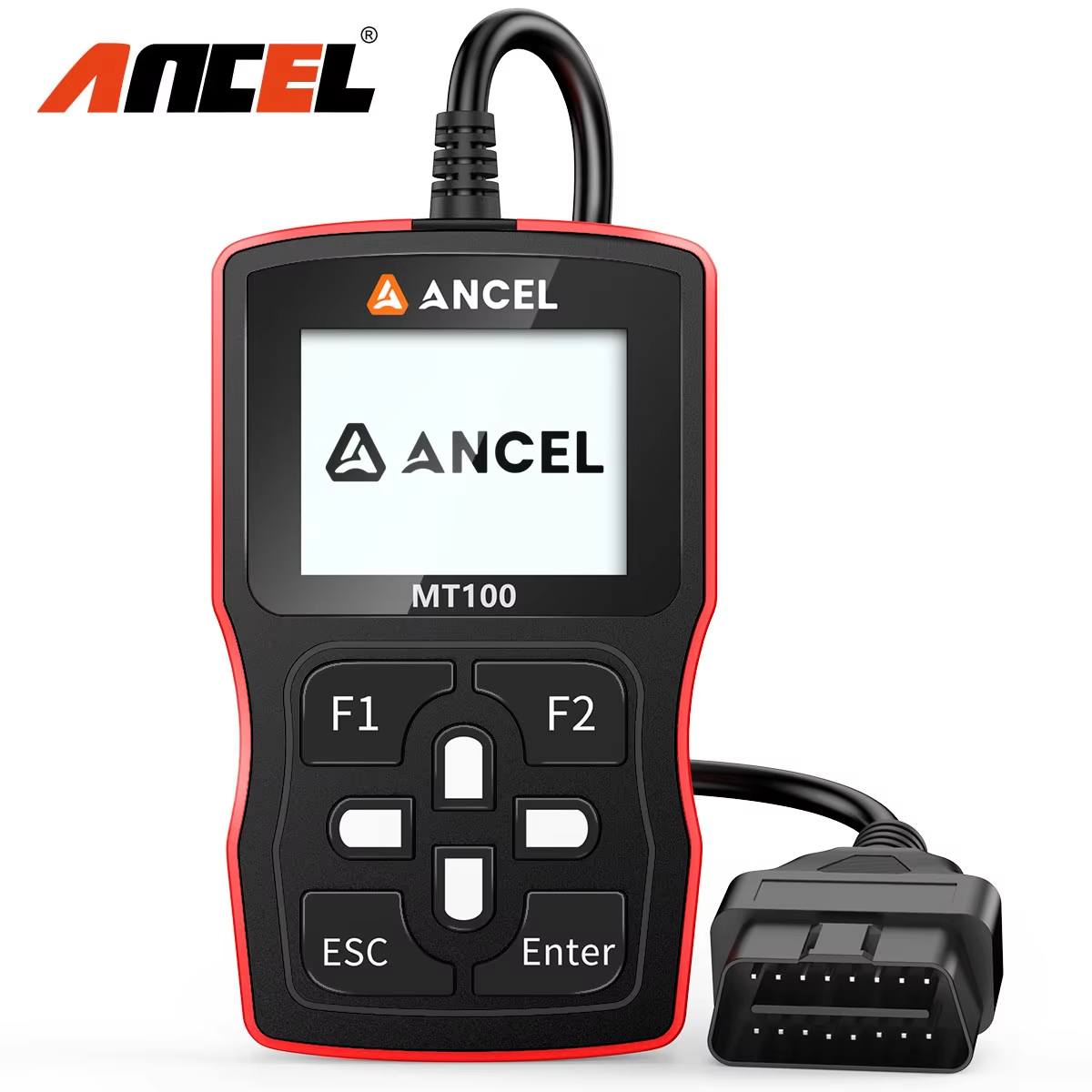 2024 ANCEL MT100 Professional Motorcycle Diagnostic Device OBD2 Scanner Code Reader for Honda for Yamaha for Suzuki