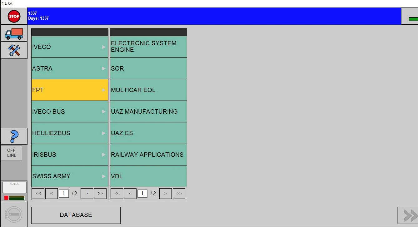 2024 IVECO EASY Truck and Bus V18.1 Diagnostic Software