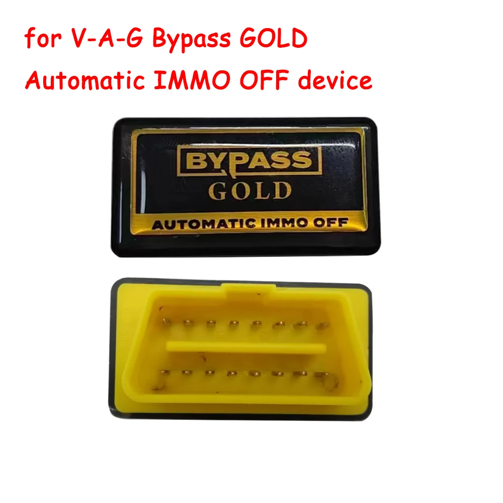 VAG Bypass Emergency Start Device Bypass Gold For AUDI For SEAT For SKODA For VW EDC15 EDC16 ME7 Automatic Remove Immo off