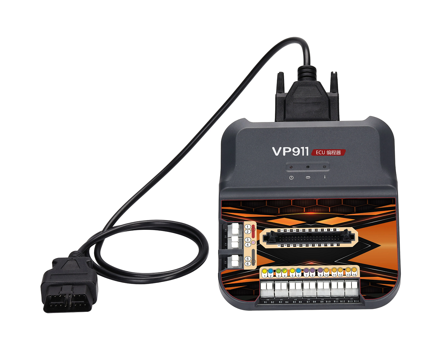 VP911 Vapon Auto Engine Transmission TCU ECU Programmer Support Online Data Calibration,Power Upgrade and Turn off anti-theft With One-year Free Use