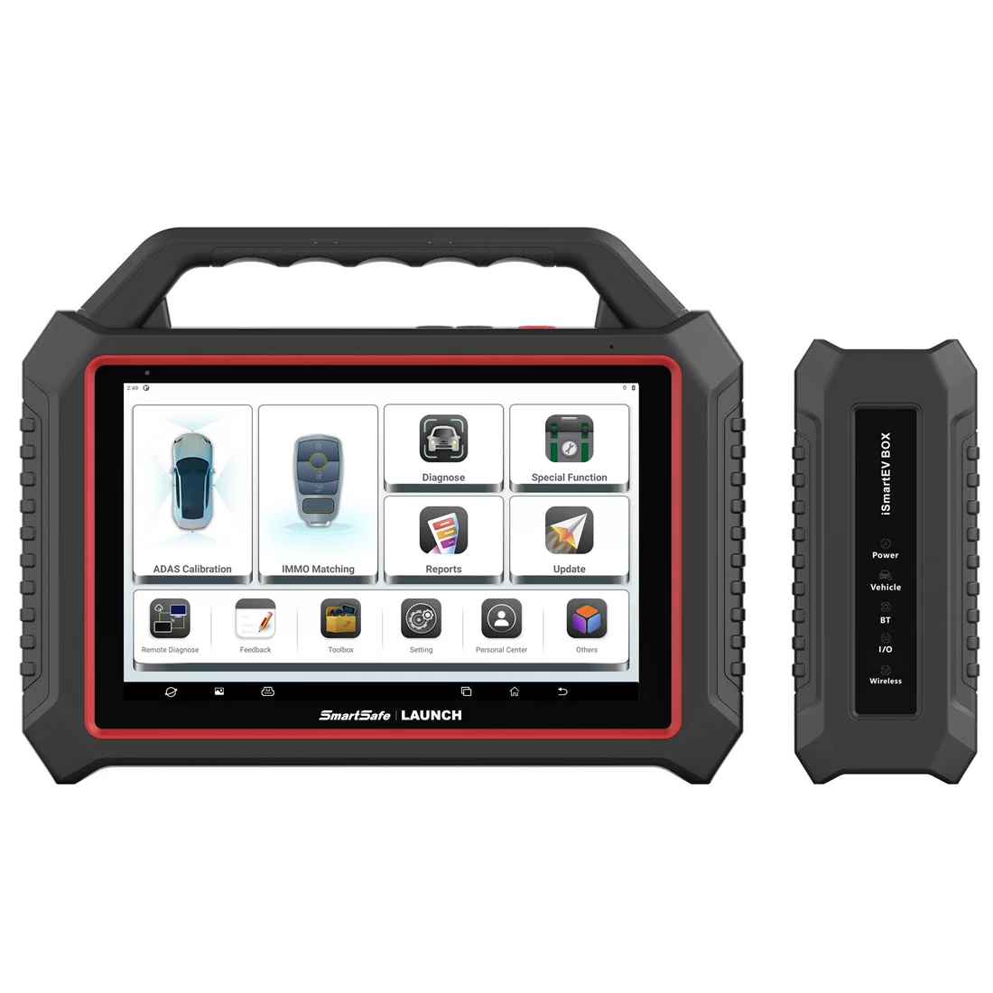 Launch ST10 SmartSafe iSmartlink D01 Cars & Trucks Premium Diagnostic Tool Support Online ECU programming 2 Years Updates