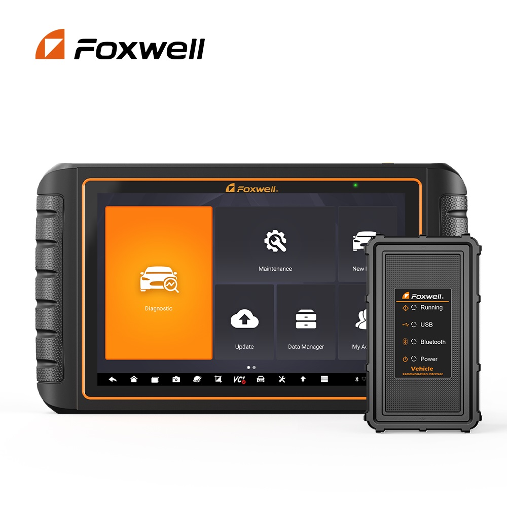 Foxwell GT75 Professional Automotive Scanner Full System Diagnostic Tools ECU Coding Active Test All Software 31 Reset Function