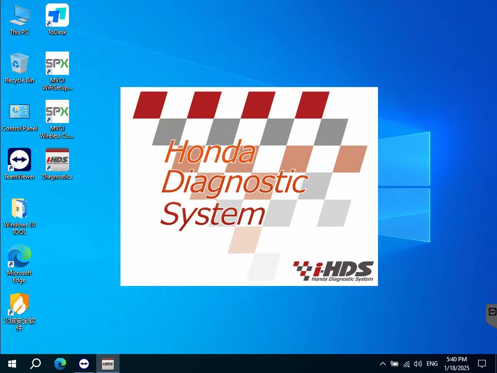 2025.01 Honda i-HDS 1.010.011+HDS Diagnostic and J2534 Reprogramming Software 256GB SSD Disk