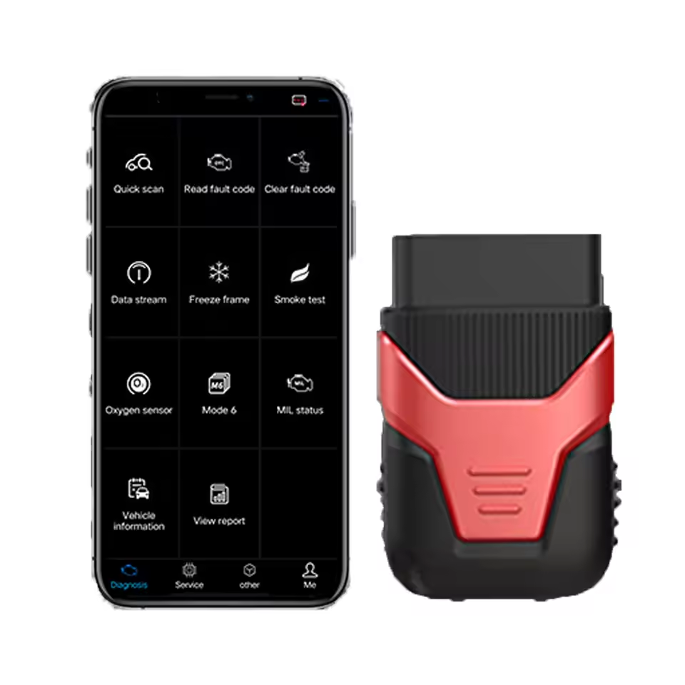 Humzor Z50 BT 5.2 Read Fault Code Data Detection Car Diagnostic Tool Battey Teat Travel Analysis View Report MIL Status