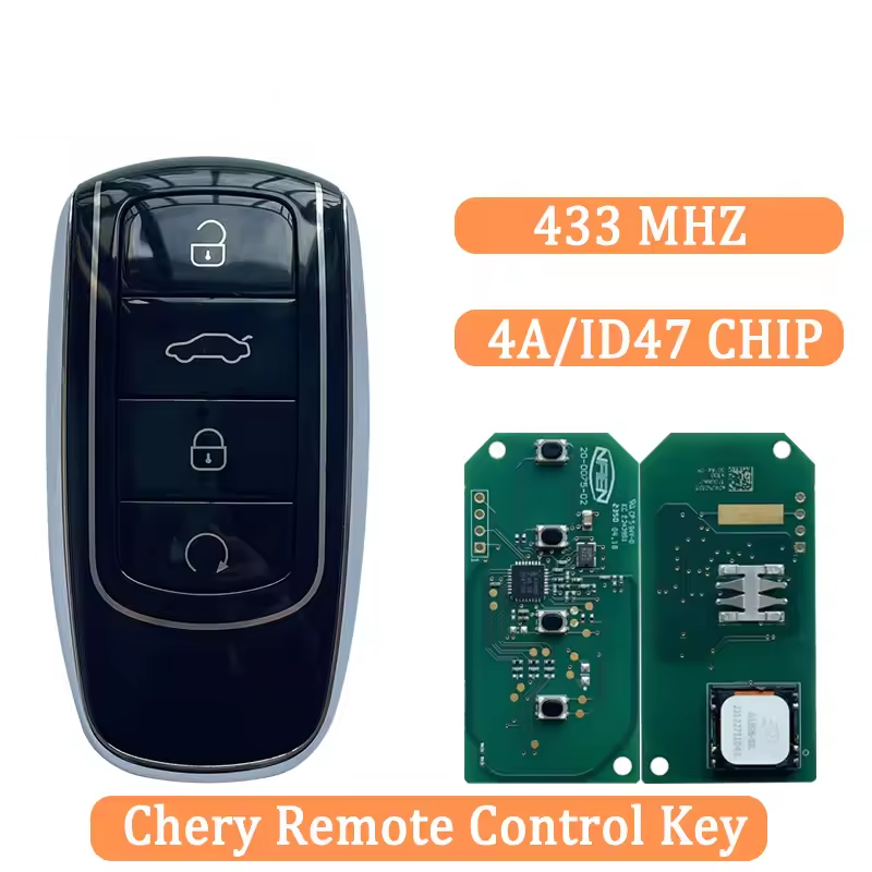 Car Smart Remote Key 434Mhz ID47/4A Chip for Chery Tiggo 7 PLUS 8 Plus Tiggo 8 Pro OMODA Jaecoo Intelligent Fob Card Keyless Go