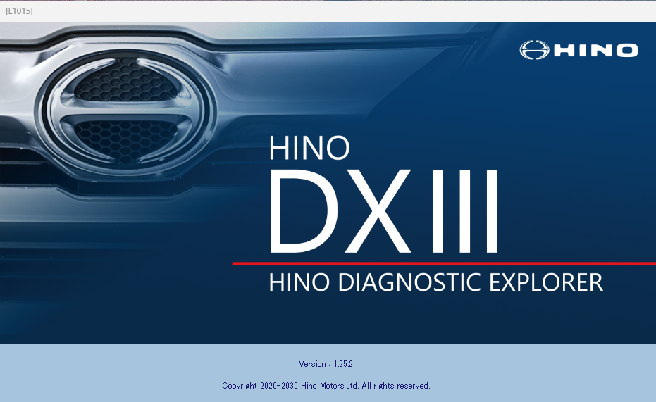 Hino Diagnostic EXplorer 3 - Hino DX3 V1.25.2 [02.2025] + One PC Installation