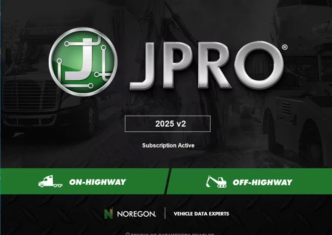 JPRO Professional Truck Diagnostic Software 2025 V2