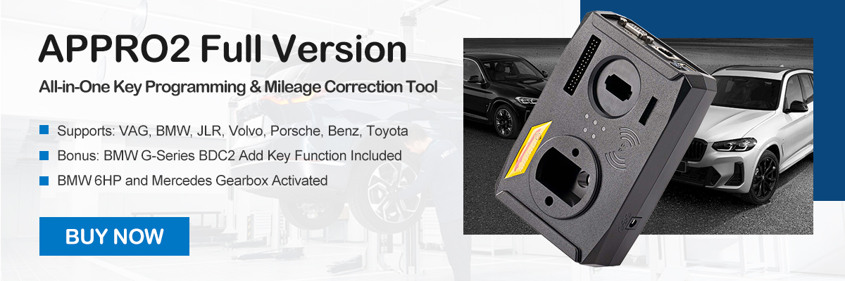 2025 APP2 APPRO2 Full Version VAG BMW JLR Volvo Porsche Benz Toyota Key Programme
