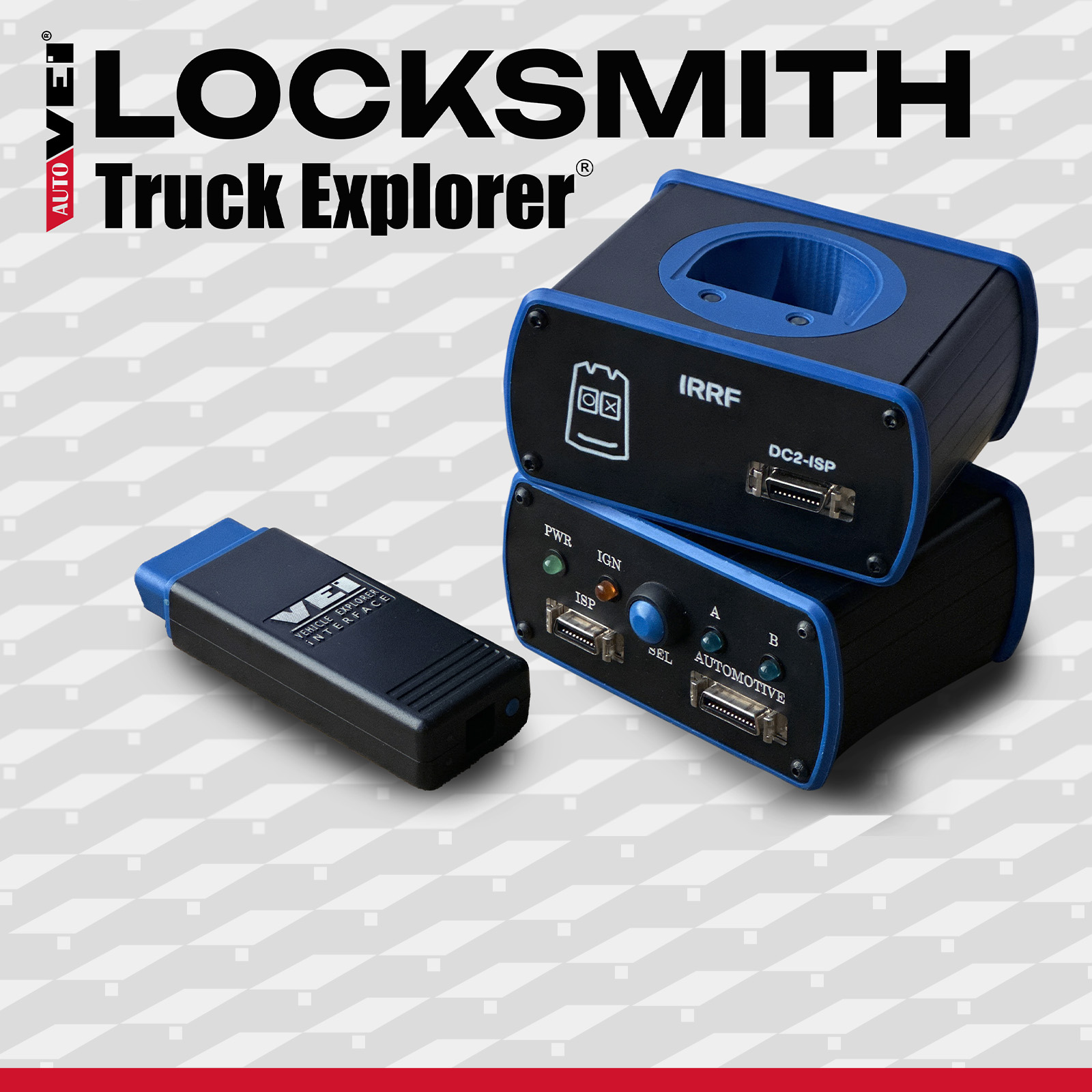AutoVEI Truck Explorer Locksmith 2025 Updated Trucks Programming & Diagnostic Tool with 700 Tokens