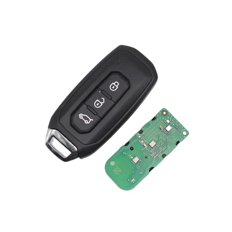 Original Smart Key For JMC Ford Territory 3 Button 434mhz 4A Chip JS1-21808-CA/JS1-11533-AA /KP2-11533-AA With Blade
