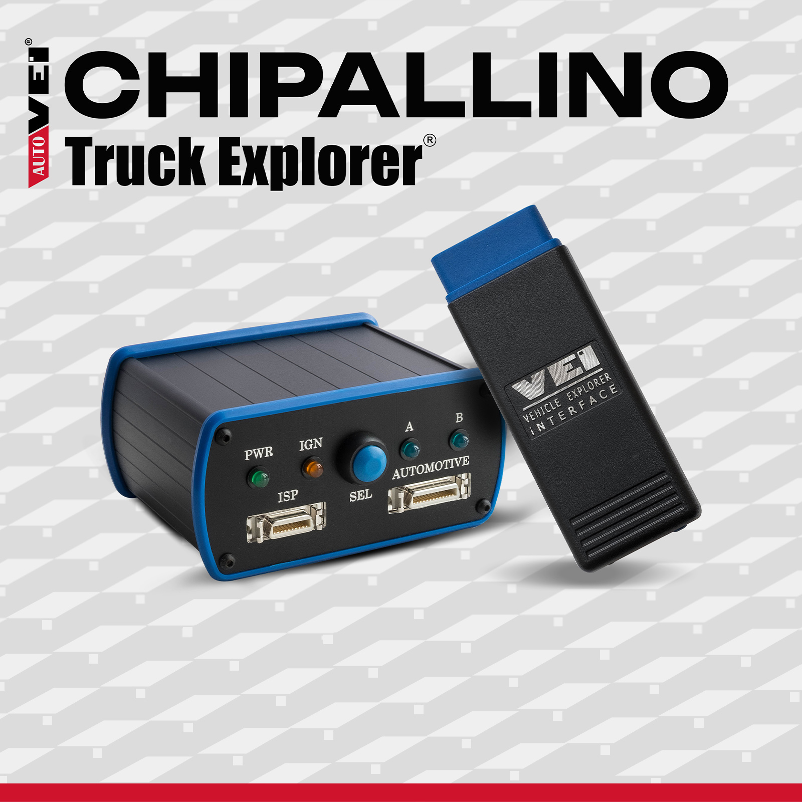 AutoVEI Truck Explorer Chipallino Master Version 2025 Updated Trucks Programming & Diagnostic Tool