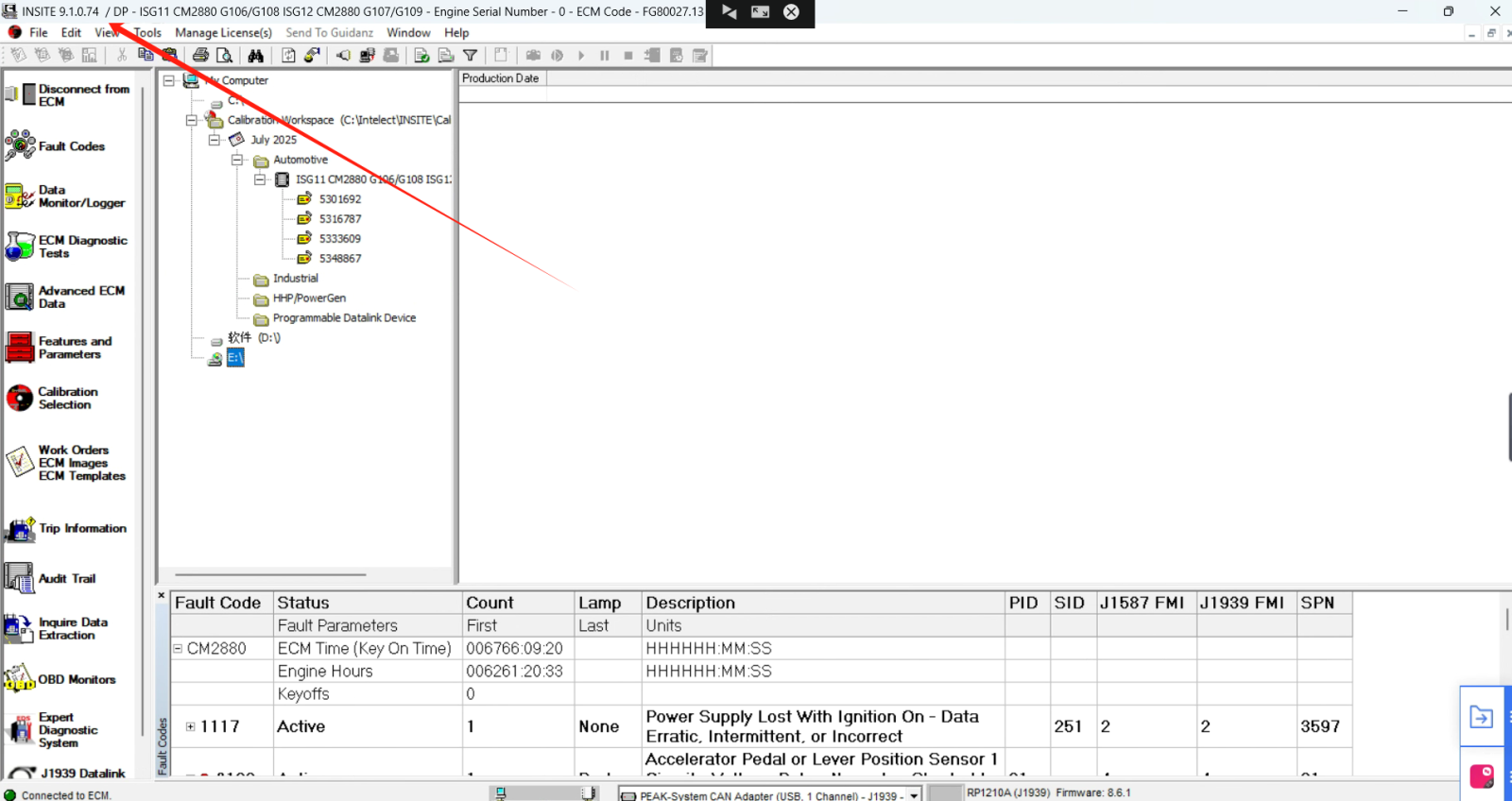 2025 CUMMINS INSITE 9.1.0 PRO Diagnosis Software
