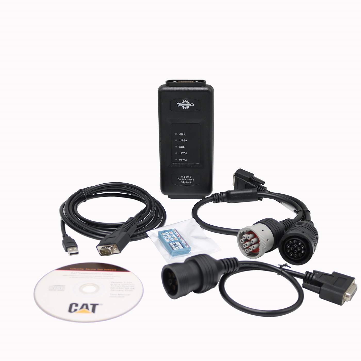 Caterpillar CAT ET 478-0235 Communication Adapter 3 CAT ET4 Diagnostics Testing Scanner Tool to replace old ET3 317- 7485