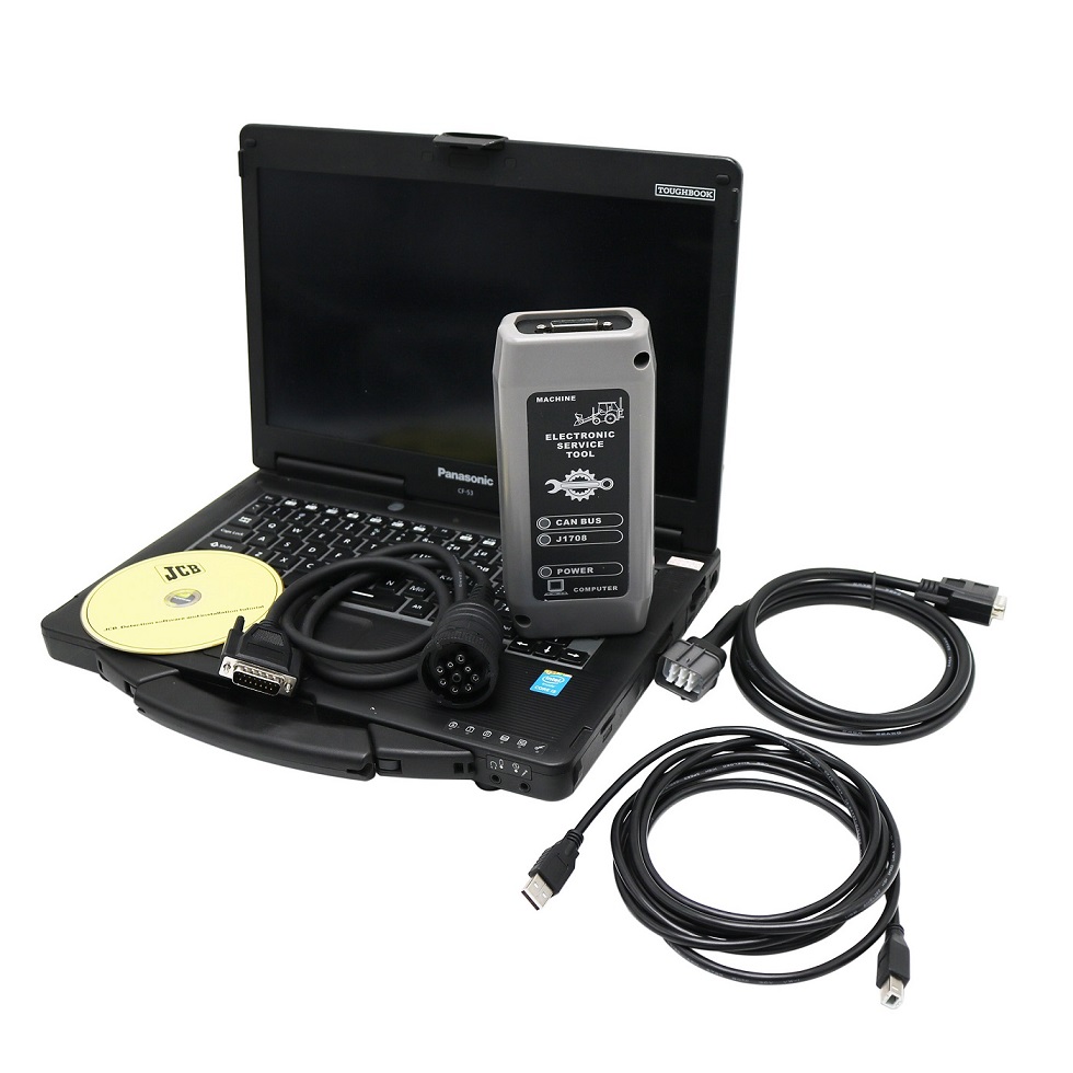 2025.06 JCB Servicemaster 4 V25.6.0 for JCB diagnostic Truck Diagnostic Tool JCB SPP Agriculture Construction Plus Panasonic CF53 Laptop Ready to Use