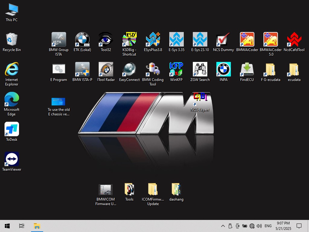 BMW ICOM Latest Software V2025.05 1TB HDD with Engineers Programming