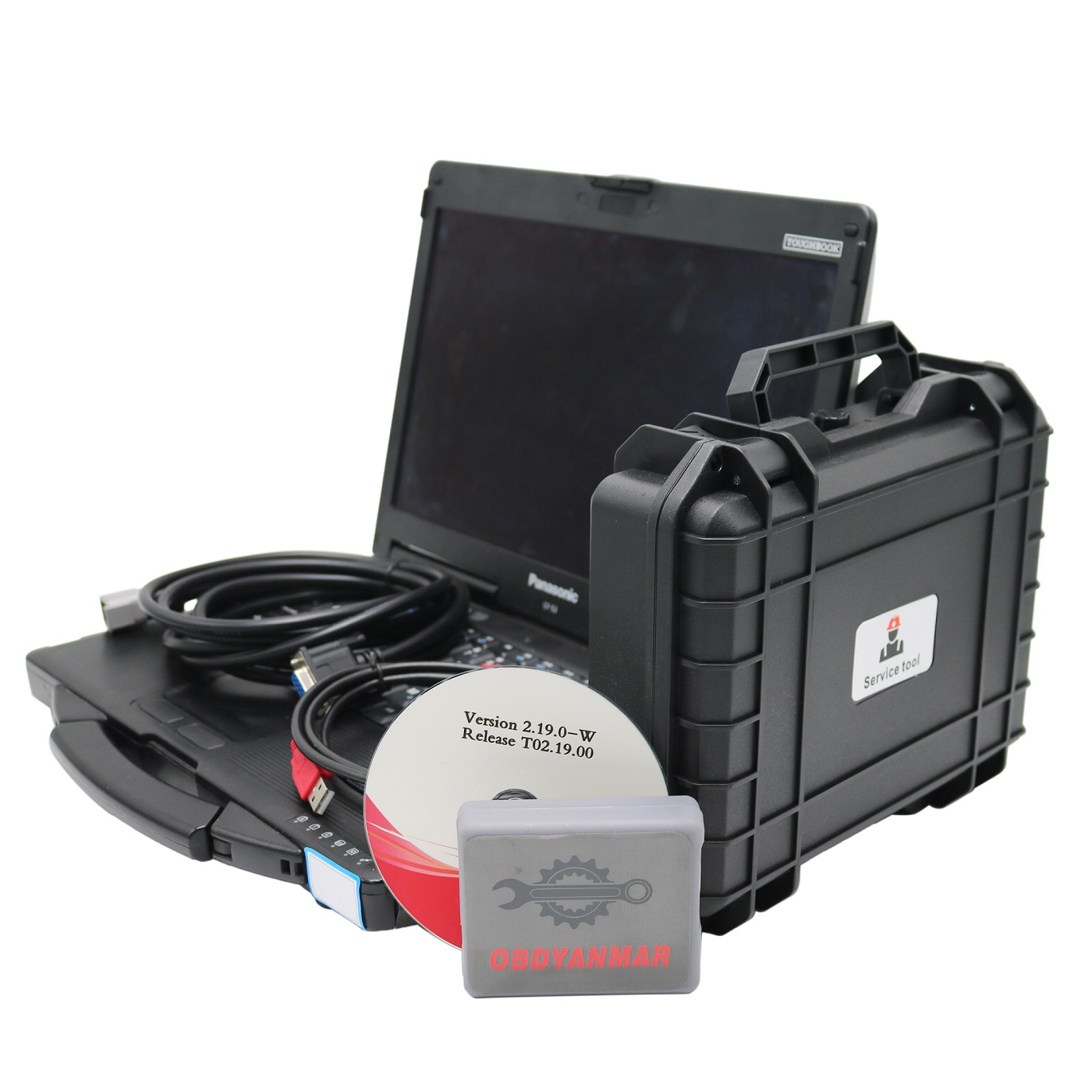 2024.03 Yanmar Diagnostic Tool For Diesel EFI Engine Excavator Tractor Agriculture Marine Generator V2.42 Plus Panasonic CF53 Laptop Ready to Use
