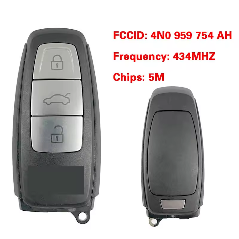 CN008194 MLB Original 434MHZ 5M Chip for Audi A8 2017-2021 Smart Key Remote Control FCC ID 4N0 959 754 AH Keyless Go