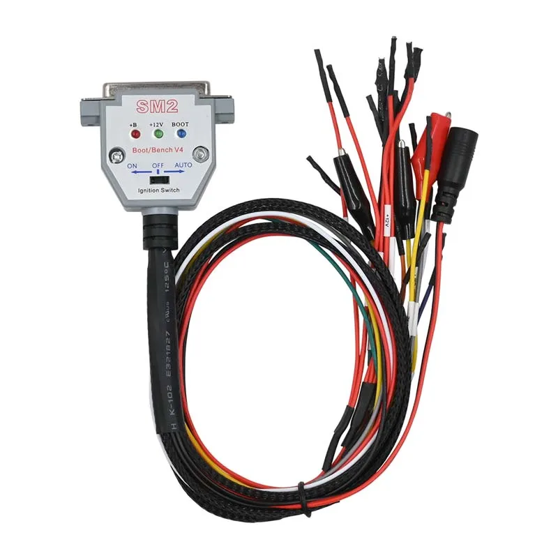 3 LED Lights Boot Bench Cable dB25 for SM2 High Performance ECU Programming Cable Car Diagnostic Tool SM2 Pro J2534 Vci Tool