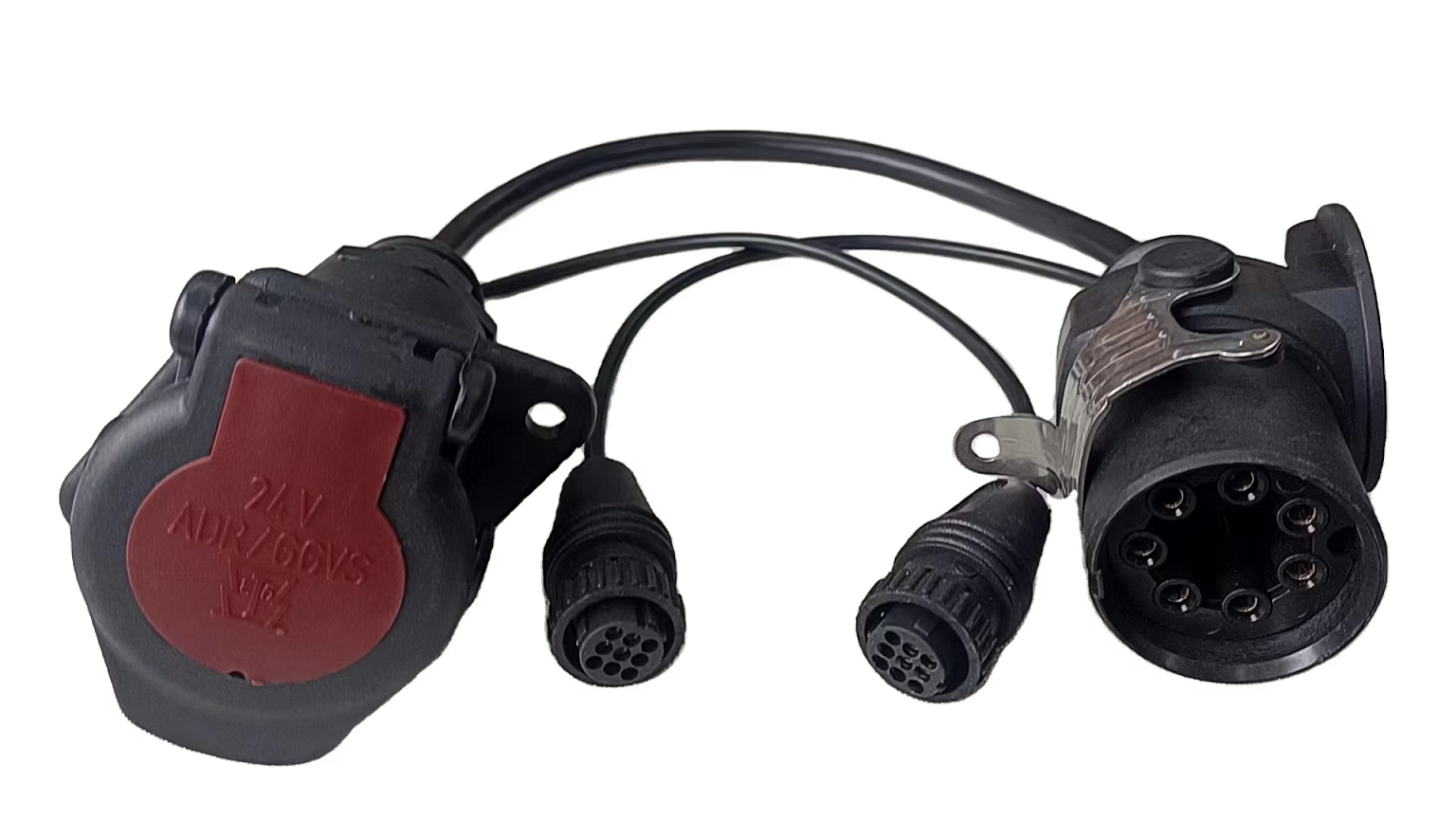 ISO 7638(CAN 24V) Diagnostic Cable Fit for WABCO Diagnostic Tool Connector, Work for Trailers EBS Diagnostic Cable