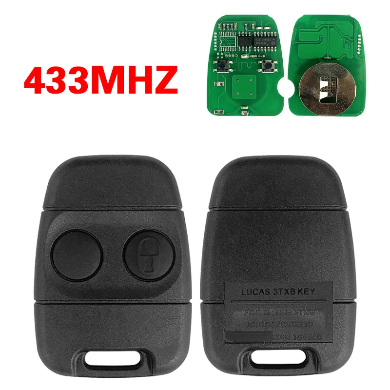 Aftermarket Remote 433Mhz FCC YWX101200 for Land Rover for MG for Nissan Remote 2 Buttons YWX101220 YWX101220A
