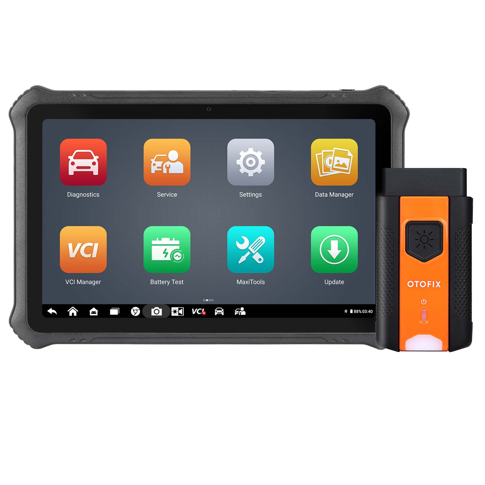 2025 OTOFIX D1 MAX Full System Diagnostics Bi-Directional Scanner Support ECU Coding DoIP & CAN FD 40+ Services