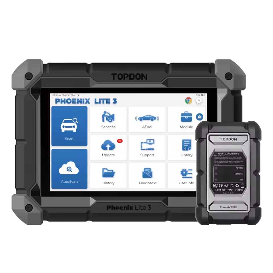 TOPDON Phoenix Lite 3 TOPDON Phoenix Lite3 CAN-FD Protocol Auto Tools Diagnostic Car Tools Online Coding Auto Key Program BlueTooth Diagnostic Scanner