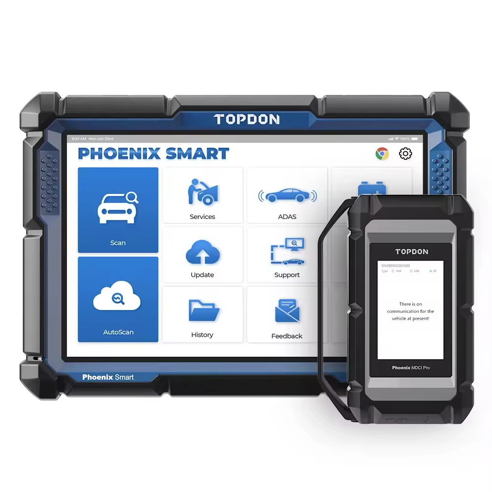 TOPDON Smart Advanced Intelligent Diagnostic Scanner Support ECU Programming Key Programming
