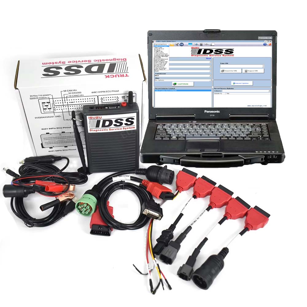 ISUZU TRUCK DIAGNOSTIC KIT (MX2) With ISUZU IDSS 2019V G-IDSS/E-IDSS/US-IDSS Software