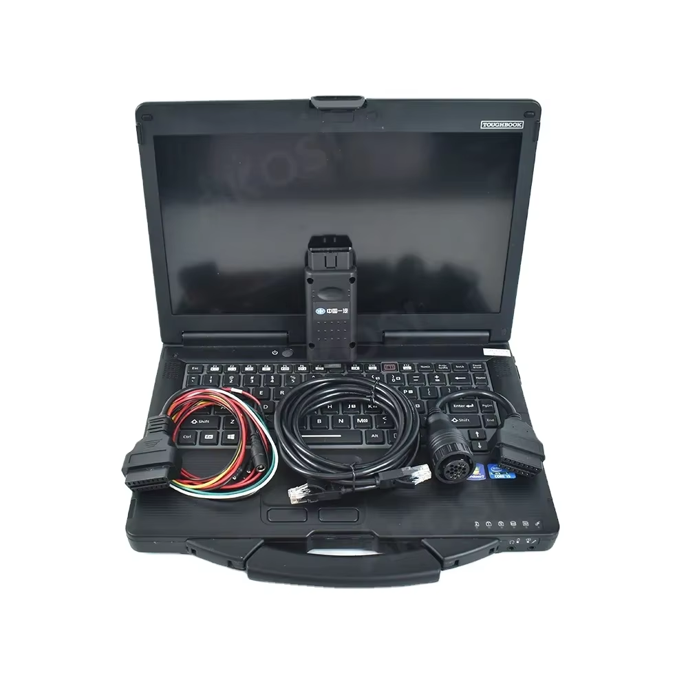 2025 Heavy Duty for FAW Machinery ABS Control Obd2 Scanner Plus Panasonic CF53 Laptop Ready to Use Support Online ECU Programming