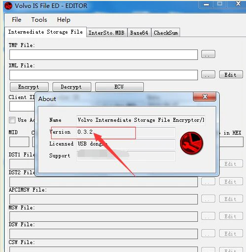 VOLVO Intermediate Storage File ENCRYPTOR/DECRYPTOR (EDITOR) Works With VOLVO Vocom