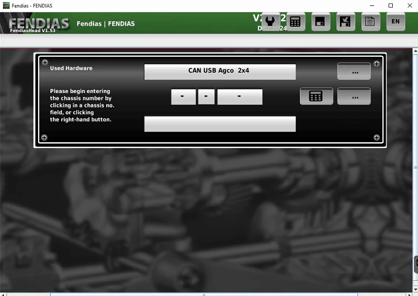 FENDT FENDIAS 2025 V1 Diagnostic Tool