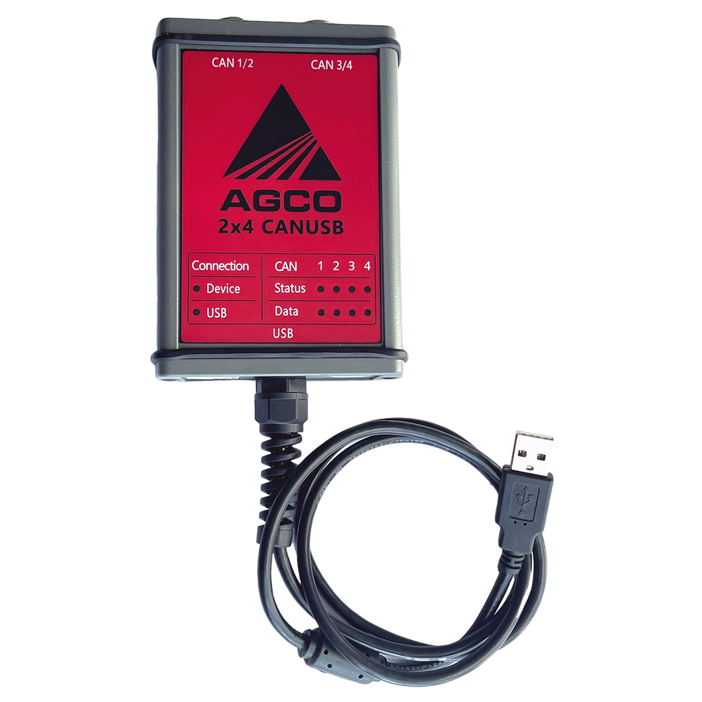 2024.05 Electronic Tractor For AGCO CANUSB EDT Massey Ferguson FENDT OEM AGCO Interface Diagnostic Tool Agricultural Diagnostic Scanner
