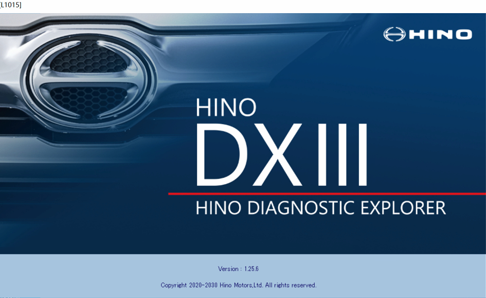 Hino Diagnostic EXplorer 3 - Hino DX3 V1.25.6 [06.2025] + One PC Installation