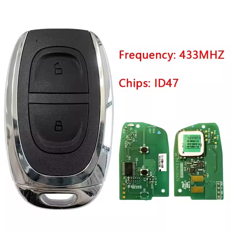 Auto Smart Remote Key for SAIC MAXUS D60 T60 T70 V90 G10 G20 G50 V80 D90 LDV Proximity Smart Car Key Keyless 433Mhz ID47 Chip