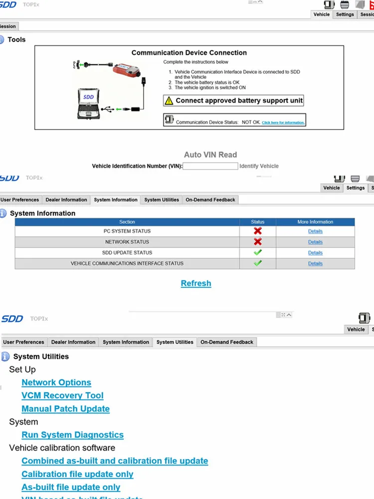 Jaguar and Land Rover Diagnostic & Programming Software SDD V168 Engineering Mode Software JLR SDD V168 Online Installation