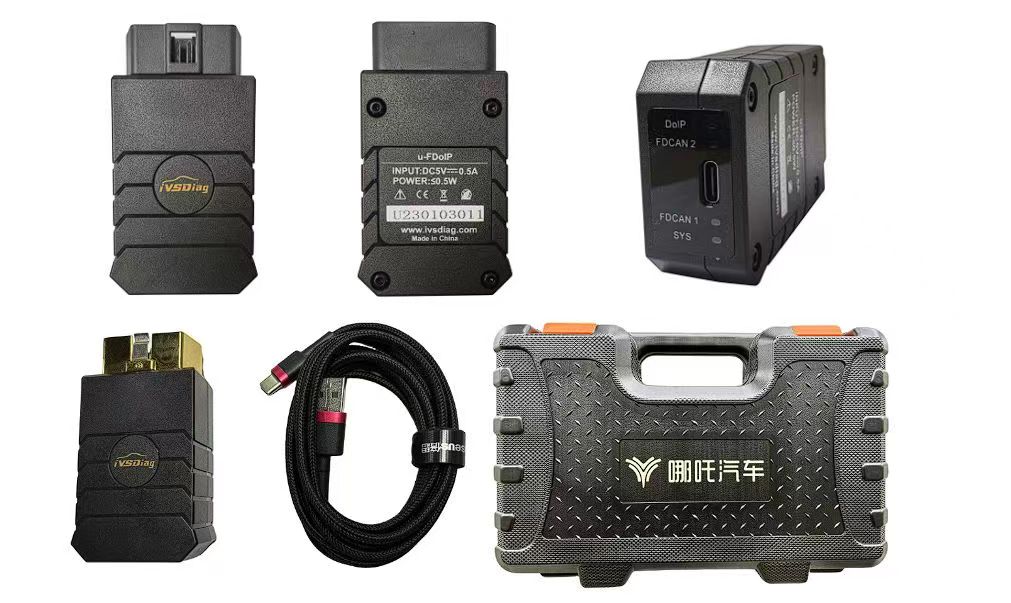 NETA Diagnostic and ECU Programming Tool NETA Immo Key Programmer For NEZHA EV Cars Electric Cars NETA EV Vehicles With 2025 Nezha Online/Offline Software Support Battery Pack Detection