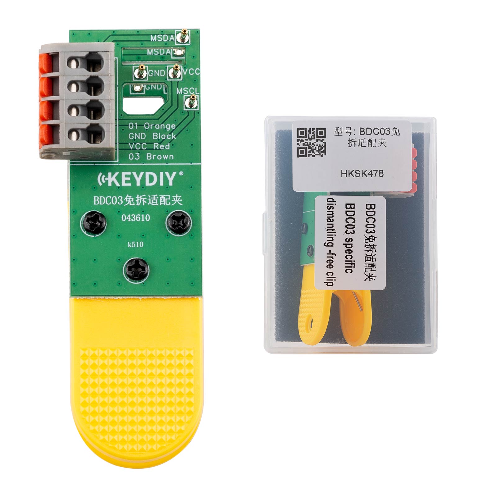 2026 New KEYDIY BDC03 Specific Dismantling-free Clip Work with KD-X4/ KD Max