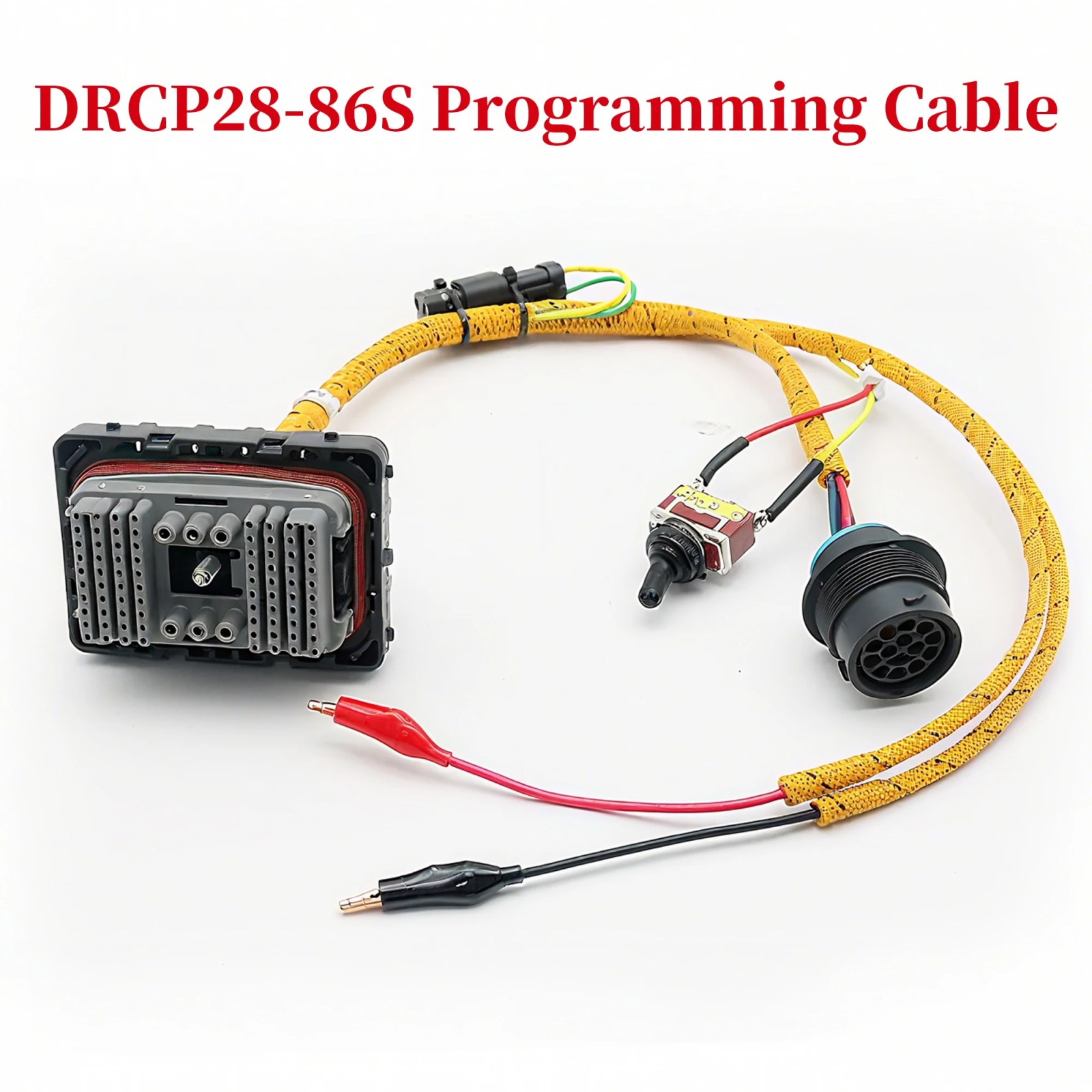 DRCP28-86S Caterpillar Programming Cable for CAT 86 Pin ECM ECU Controller ECU Programming Cable A6E2 A5E2V2 A5E12 A5M12 B6M5