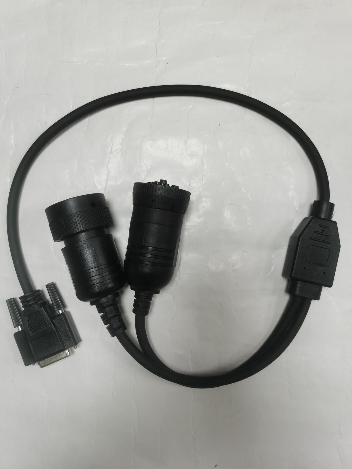 Perkins EST Diagnostic Tool Test Y Cable for Perkins Excavator Truck Bulldozer Diesel Engine