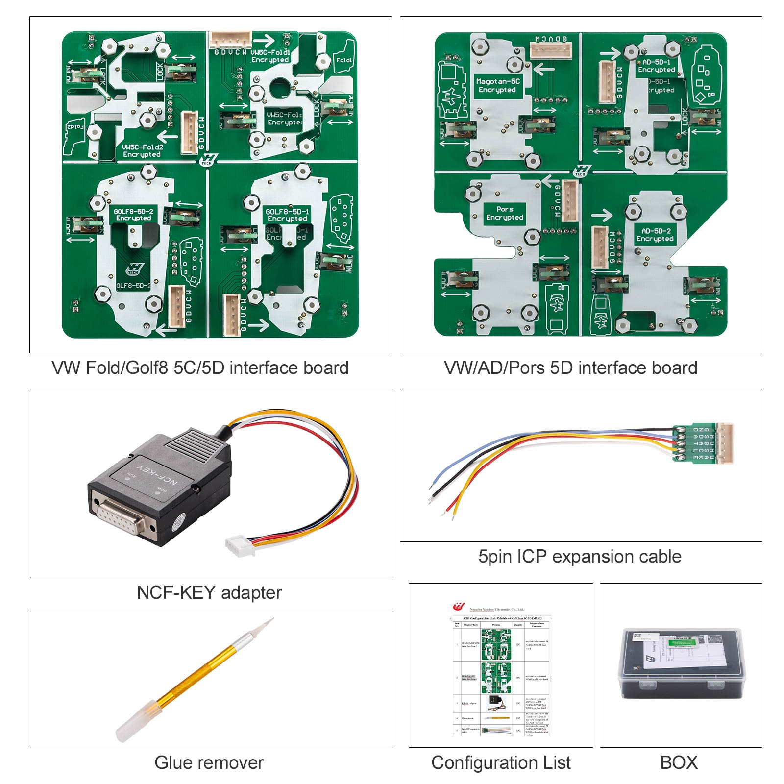 2026 Yanhua ACDP Module 44 for VW Audi Porsche 5C/5D IMMO Key Programming with License A60A