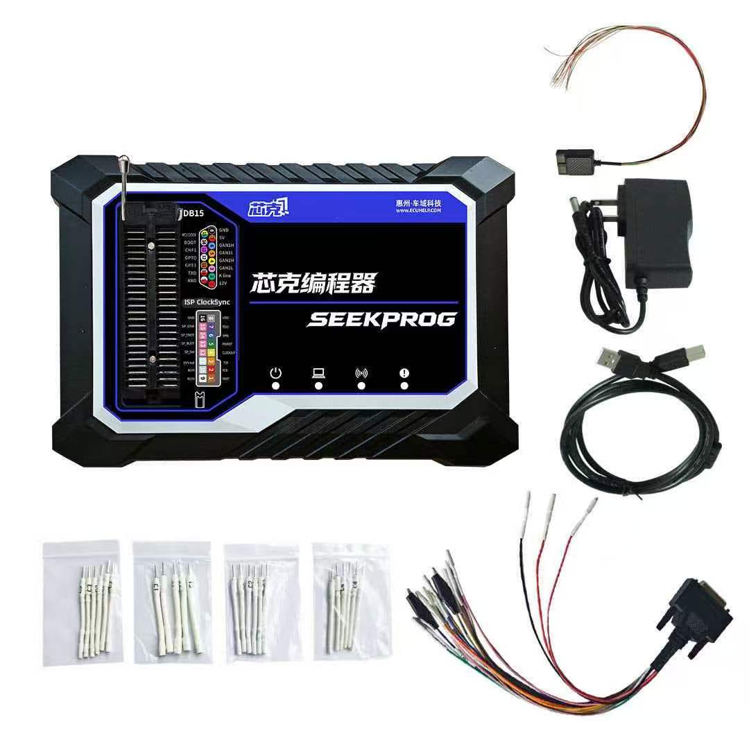 [Pre-sale]ECUHELP Seekprog Chip Programmer Seek prog ECU Programmer Supports Chips and Module Read/Write/Erase/Verify/Blank